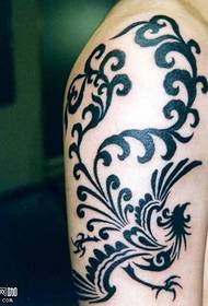 patrón de tatuaje de Phoenix del brazo