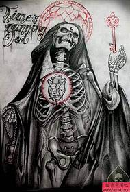 recomana una foto Personalitat del patró de tatuatge del crani de la mort
