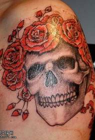 Arm Rose Rose Tattoo Pattern
