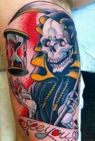 Mudell tat-Tattoo tal-Ittra tal-Mewt u tal-Qosra tal-Ħajt