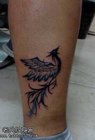 Little Phoenix Totem Tattoo patroon