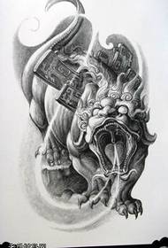 pro každého vzor boha zvířecí tetování