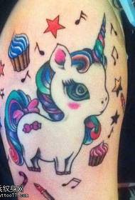 Pola Tato Unicorn Angin Girly