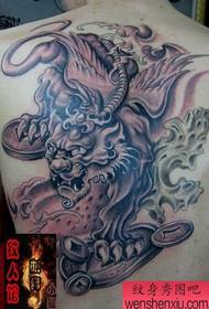 Terug Ghost Tattoo patroon