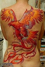 plen-retounen pèsonalite dife phoenix modèl tatoo