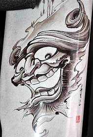 isang pagkatao pattern na pattern ng tattoo ng hayop na Tsino na Fengshen