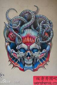 upholile futhi muhle umbhalo wesandla we-tattoo tattoo wesikebhe