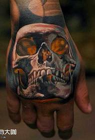 handskull tatuering mönster