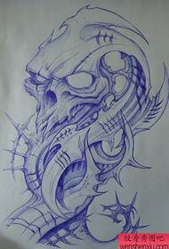 muswada maarufu wa tatoo la Uropa na Amerika