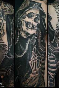 Braccio Death Tattoo Pattern