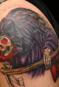 Color Death Tattoo Patroon