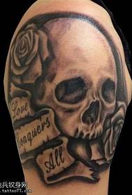 handsome arm 手臂English tattoo pattern
