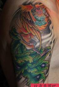 paže klasický hezký phoenix tetování vzor