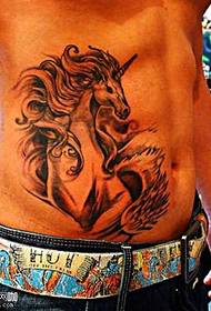 Taille unicorn tattoo patroan