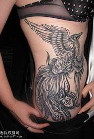 taille phoenix hoofd phoenix tattoo patroon