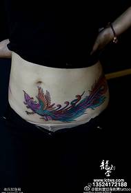 Phoenix uzorak tetovaže na struku
