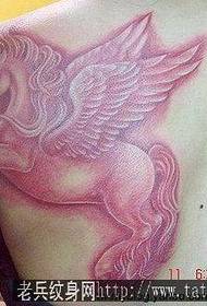 super cool boja ramena jednobojna krila tetovaža uzorak