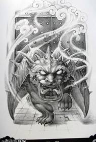 tatuaggio del veterano un modello del tatuaggio del pepe