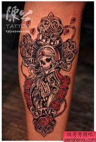 класична тетоважа ногу тетоваже тетоважа
