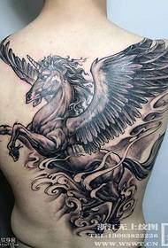 Til baka Pure Innocent Unicorn Tattoo Pattern