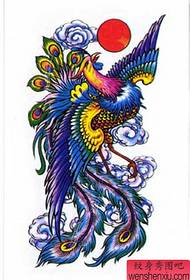 la leggenda e l'origine del disegno del tatuaggio Phoenix