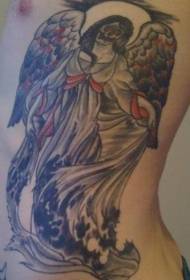 Side Rib Winged Death -tatuointikuvio