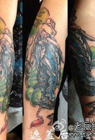 braccio popolare denaro fortunato fresco pattern Modello del tatuaggio