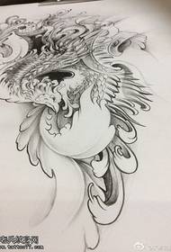 Foto manoscritto tatuaggio Phoenix