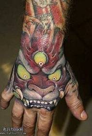 рука традиционная модель татуировки танши