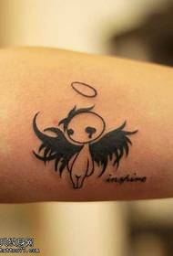 Corak Tattoo Hitam Charming Hitam