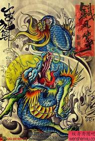 good-looking fashion unicorn tattoo pattern
