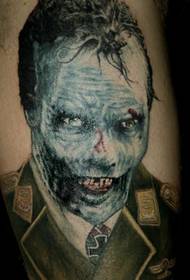 Tatuagem de zumbi nazista