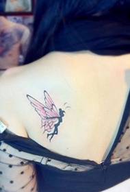 a group of mysterious flower fairy fairy tattoos
