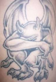 rama žalosten žalosten vzorec tatoo duh vzorec 153056 ramo sivo krilato tatoo princa vampirja