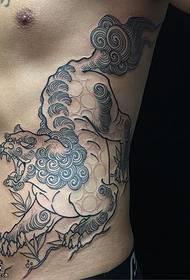 abdomen point hedgehog tattoo patroan