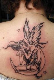 Pola Tattoo Grey Tato Elf Moon