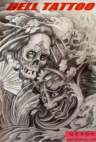 modello di tatuaggio subdolo