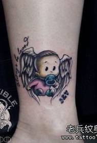 kafa super cute super cute kadan mala'ikan tattoo juna