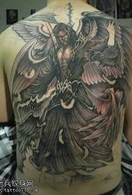 Devil Seraph Tattoo Pattern