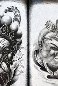 Qi Tianda St. Sun Wukong tatovering manuskript mønster anbefalt bilde