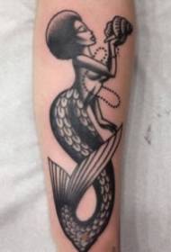 9 krásne ocenenie morskej panny tetovanie