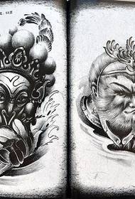 Sun Wukong tattoo manuscript works