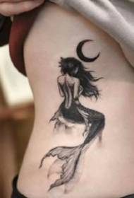 9 nzuri mermaid tattoo design inafanya kazi