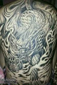 full back unicorn tattoo pattern