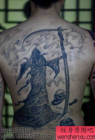 gražus vyraujančios mirties tatuiruotė
