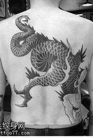 vissza a hagyományos egyszarvú tetoválás mintát
