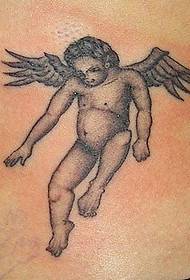не очень милый рисунок татуировки ангела