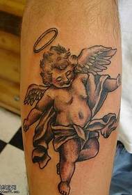 Lábak Angel Wings tetoválás minta