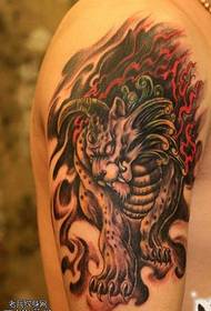 Patrún tattoo mór unicorn