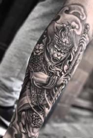 I-Sun Wukong Tattoo 9 iphethini le-tattoo le-Qitan Dasheng Sun Wukong